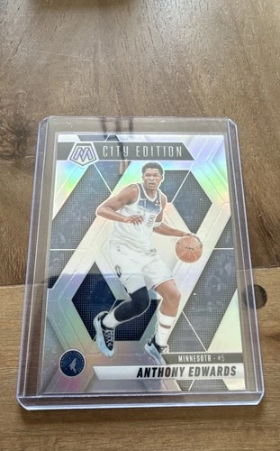 2024-25 Panini Mosaic - City Edition Anthony Edwards #279 Silver Prizm