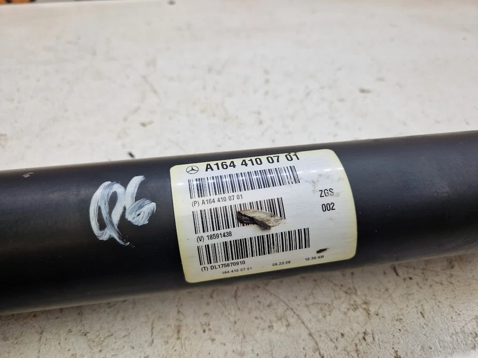 2009 MERCEDES ML320 W164 3.0 DIESEL FRONT PROPSAHFT PROP SHAFT A1644100701 - Image 3 of 4