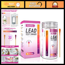 Lead Test Kit - 30 Swabs, Fast 30-Second Results, Accurate Paint & Surface Detec