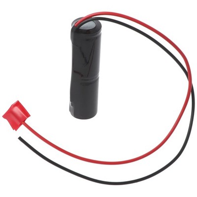 Notleuchtenakku NiCd 2,4V 1800mAh L1x2 Sub-C mit 200mm Kabel einseitig passend f