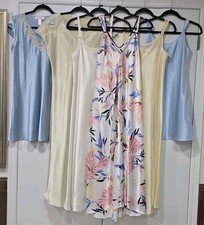 Vtg - Mod Oscar De La Renta Spring Summer Nightgown Wardrobe 6 Piece Size Small