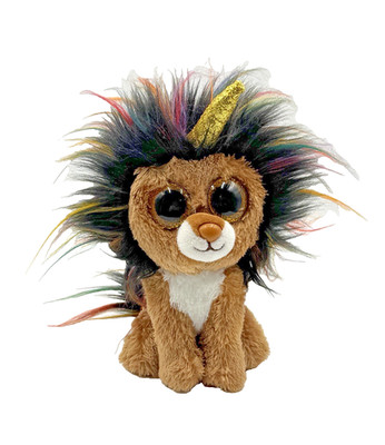 Ty Beanie Boos Ramsey Einhorn Löwe Plüschtier Kuscheltier Glitzeraugen 15 cm