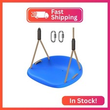 SELEWARE Blue Heavy Duty Swing Seat for Adults Kids Tree Swing, 1 Pack