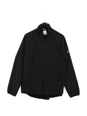 Asics Windbreaker Jacke schwarz