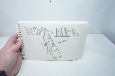 White Ninja Volume 6 Paperback Scott Bevan & Kent Earle Signed by Both Creators