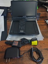 Sony DVP-FX950 CD/DVD Player Portable 9" Remote Pwr. Cables Tested  Works Mint