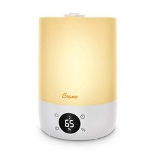 Crane 1.2 Gal. Top Fill Cool Mist Humidifier with Sleep Support Light