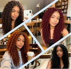 Deep Wave Boho Human Hair Bundles 28" Boho Hair for Braiding - Compare at $159 — photo 7