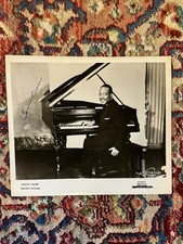 Count Basie Signed Autograph Publicity Photo Jazz Pianist Bandleader Sinatra