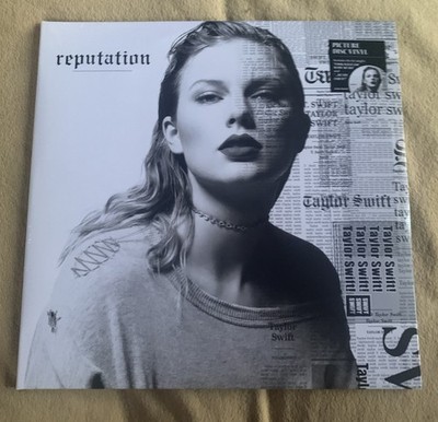Taylor Swift Reputation Picture Disc Vinyl 2LP New  