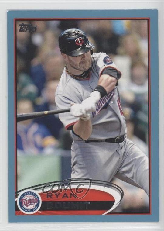 2012 Topps Wal-Mart Blue Border Ryan Doumit #655 1g5