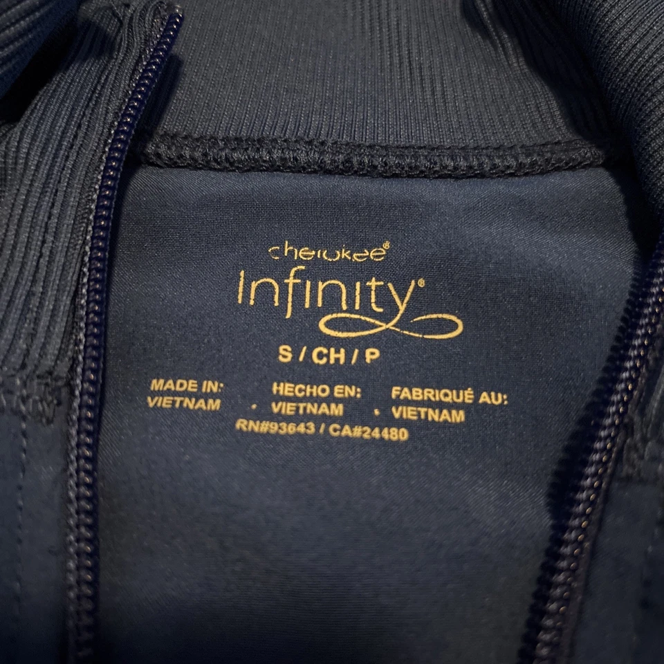 Cherokee Infinity Navy Jacket Women's Size Small EUC - Image 3 of 4