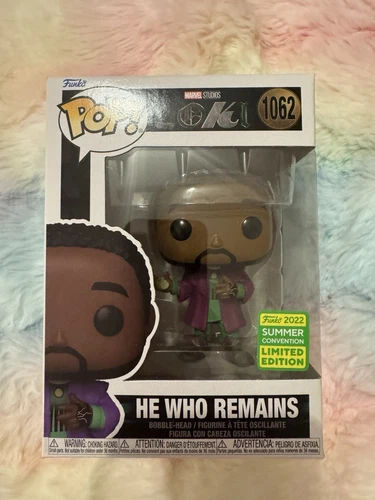 He Who Remains (1062) Funko Pop! Marvel Loki - Slight Damage To Top Of Box