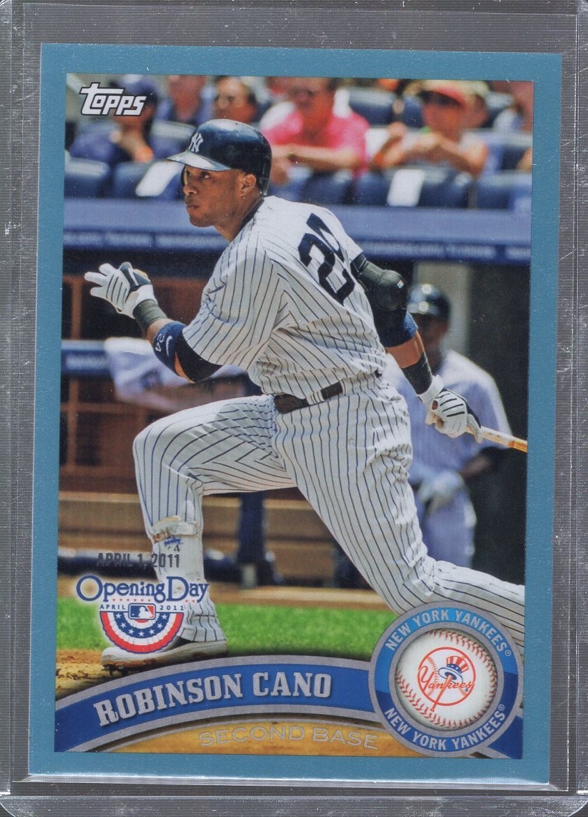 2011 Topps Opening Day Robinson Cano #200 Blue 1194/2011  (3H)