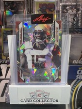 Tamorrion Terry 2021 Leaf Metal Draft 1/1 Unsigned Proof Cracked Ice Rookie