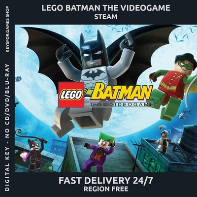 LEGO Batman The Videogame | Steam Region Free | Action | Instant Steam Deck