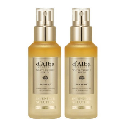 d'Alba White Truffle Supreme Intensive Serum 2 x 100ml