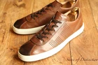 Tod's Tods Brown Leather Shoes Trainers Sneakers Men's UK 11 US 12 EU 45