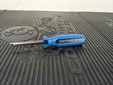 #aw937 ARMSTRONG USA 1/4 DRIVE SPIN HANDLE / SOCKET DRIVER 10-943
