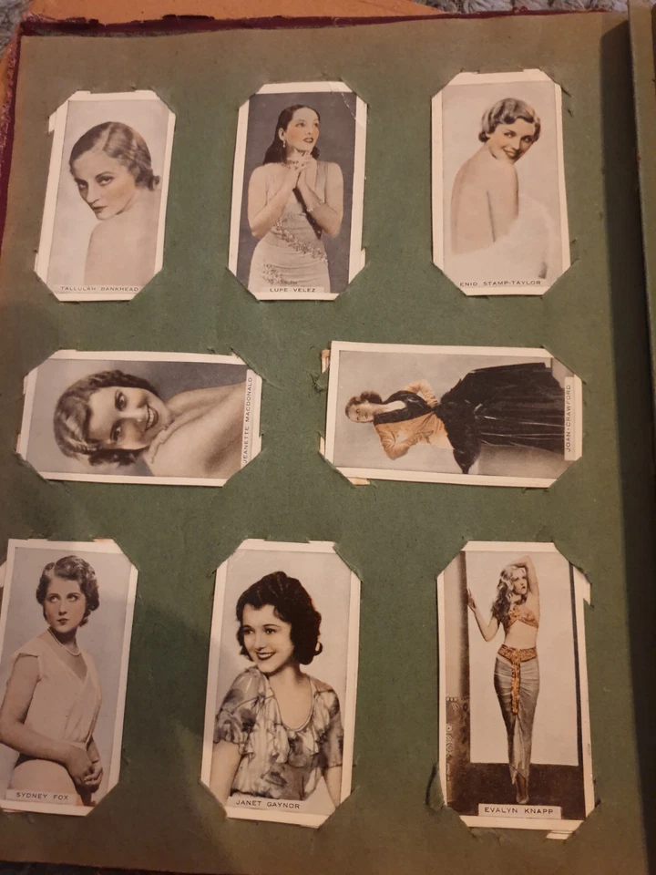Vintage 464 Cigarette Card Album  - Film Stars And Films - Image 2 of 4