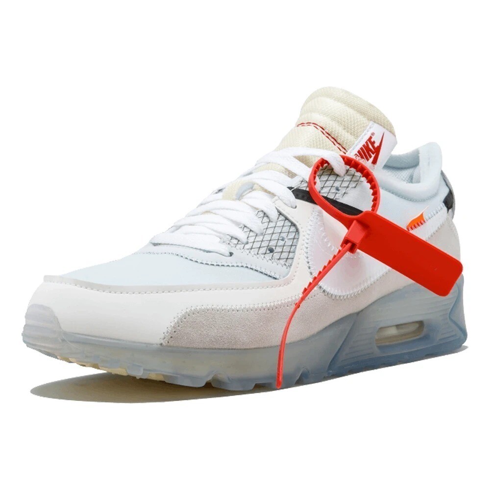 AA7293-100 OFF-WHITE × NIKE THE TEN AIR MAX 90 (Men's) | eBay