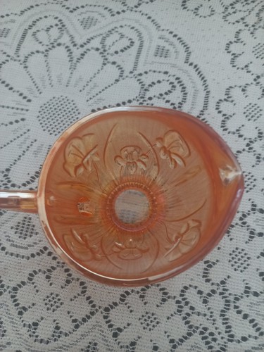 Marigold Carnival Glass Creamer/Small Pitcher EUC - Picture 5 of 7