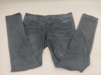 American Rag Cie Jeans Women's Size 11R Super Skinny Mid Rise Med Wash Stretch
