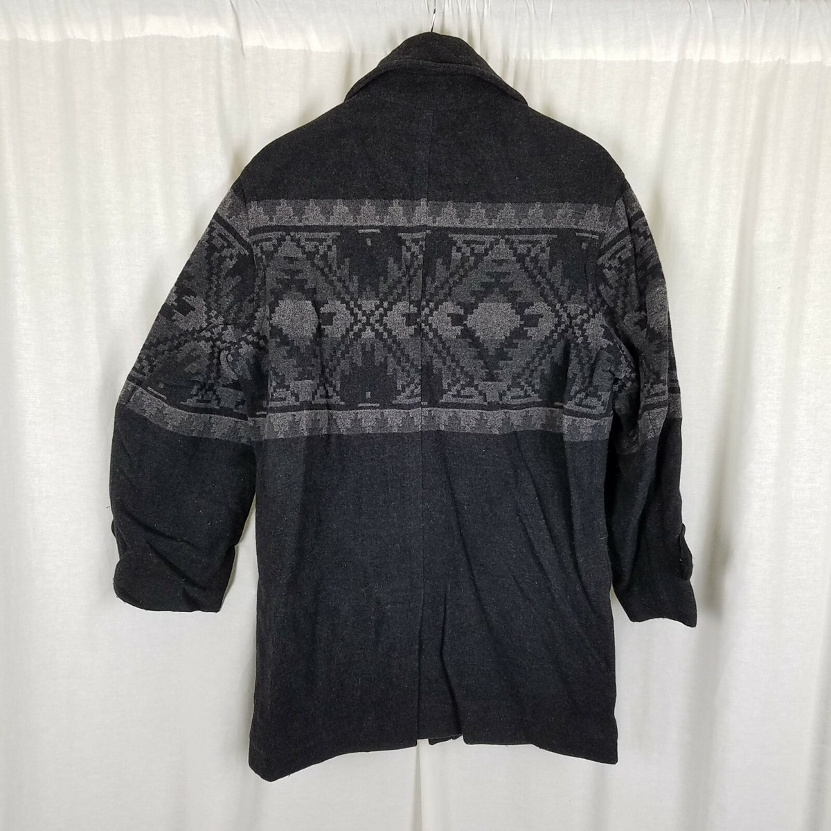Banana Republic Cabinwear Southwestern Wool Peacoat Short Coat