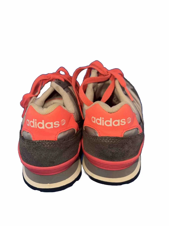 Adidas Neo Etiqueta Baselina Rosa/Gris y Tres Rayas Blancas para Adidas Talla 6 Foto 3 de 4