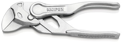 Knipex 86 04 100 Zangenschlüssel XS Wasserpumpe Slip Joint Zange Mini 100 mm (21 mm C
