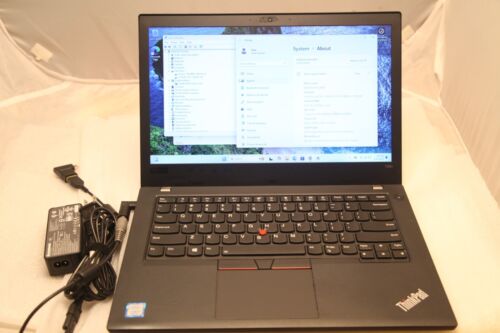 Lenovo Thinkpad T480 Quad Core i7-8550U 8GB RAM 256GB SSD Windows 11Pro - Picture 14 of 14