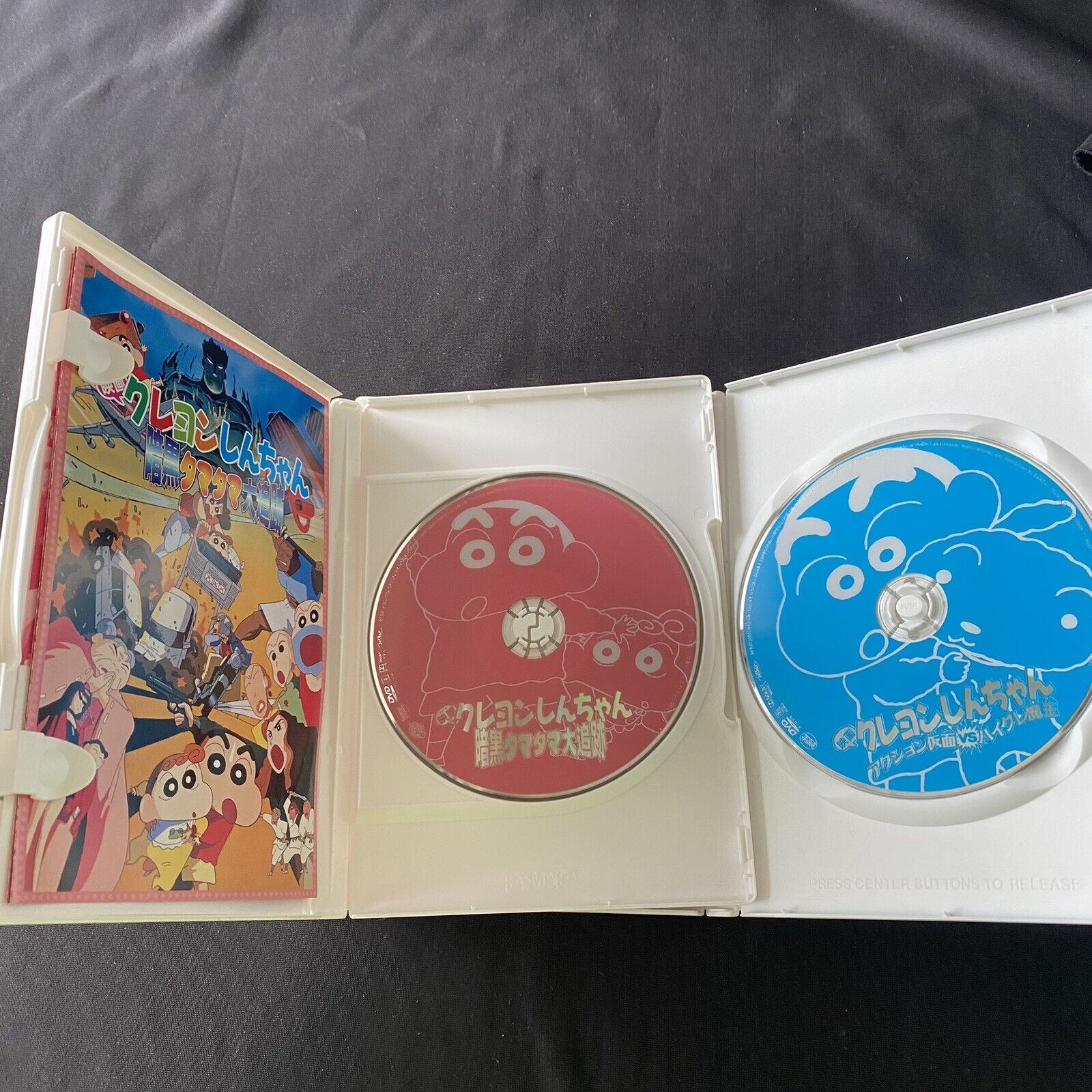 Crayon Shin-Chan DVD Movie Lot 2 Japanese Anime DVD Region 2