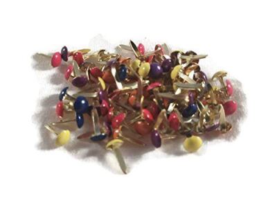 Bright Color Mini Round Brads Set - 100ct | eBay
