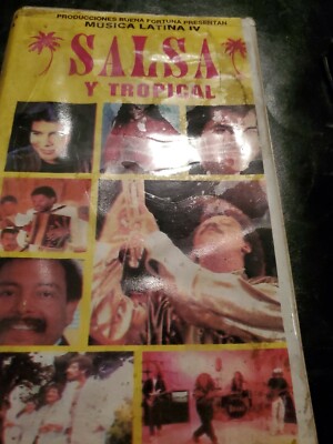 Musica Latina IV - Salsa Y Tropical (VHS, 2001)