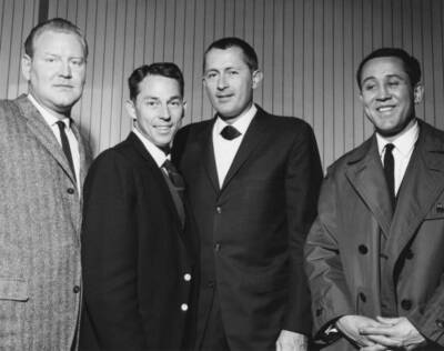 Four Freshmen London 1962 Jazz Music Old Photo