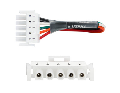 Zebra Power Cord & Plug #1 - GE Regal-Beloit GENTEQ 2.0, 2.3, 2.5 & 3.0 UZPH1