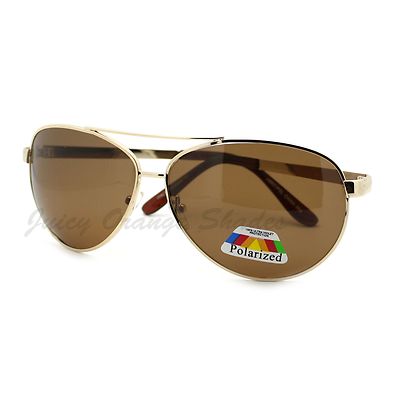 Round Aviator Sunglasses, Metal Frame, Polarized Lenses Amazon.com: zeroUV - Polarized Round Aviator Sunglasses for  main image 4