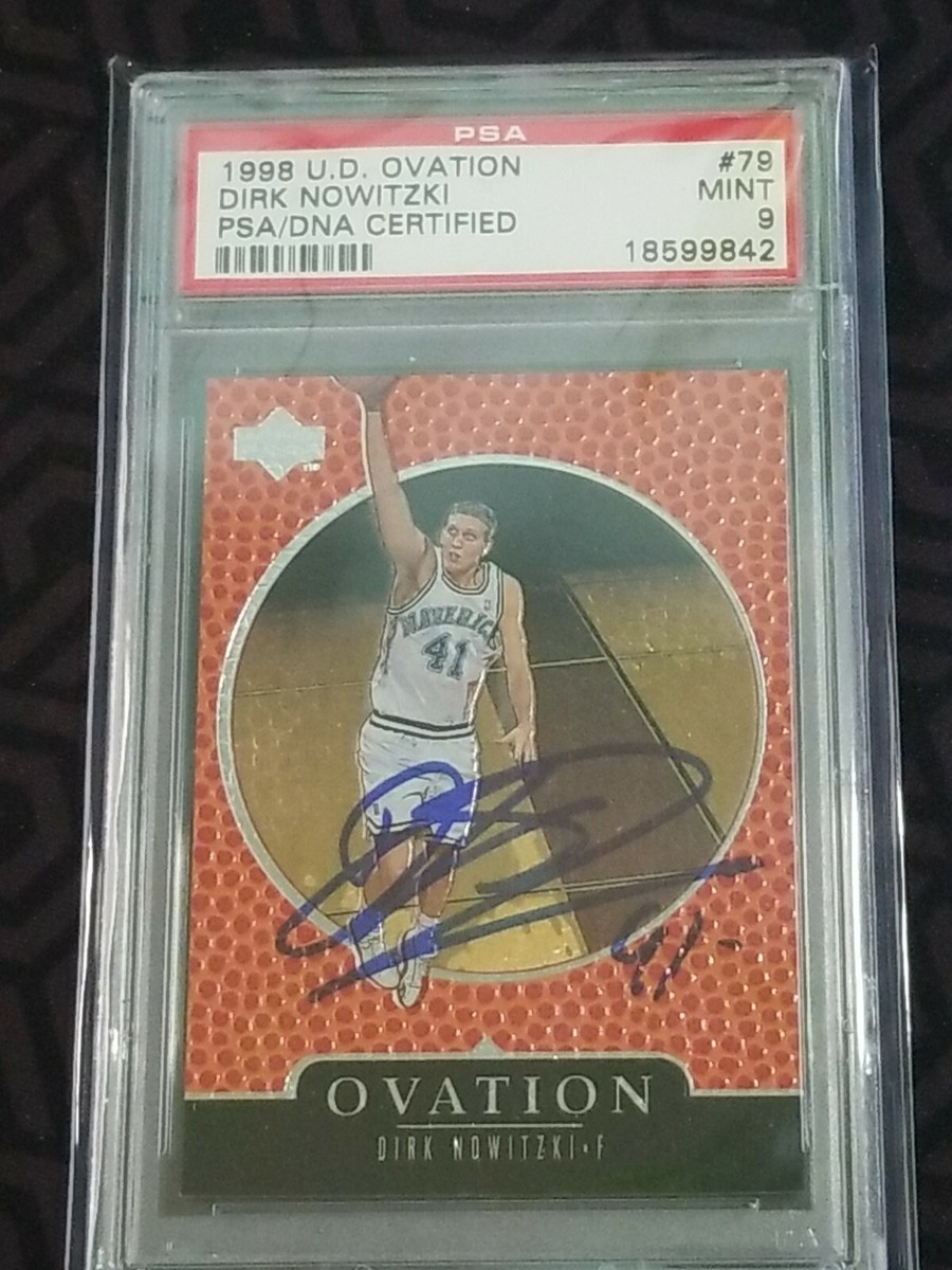 NBAカードDirk Nowitzki auto