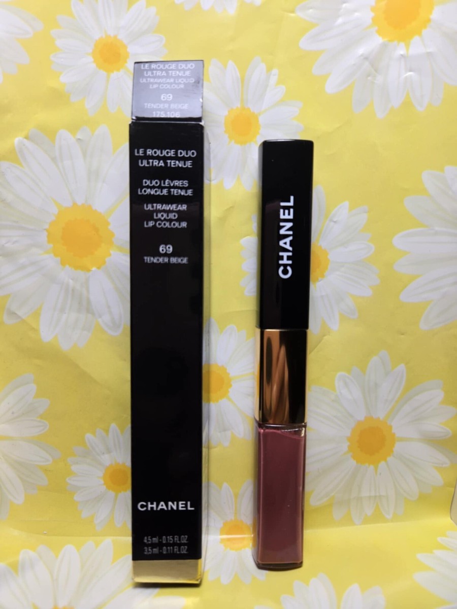 CHANEL LE ROUGE DUO 69 テンダーベージュ LE ROUGE DUO ULTRA TENUE Ultrawear liquid lip colour 69