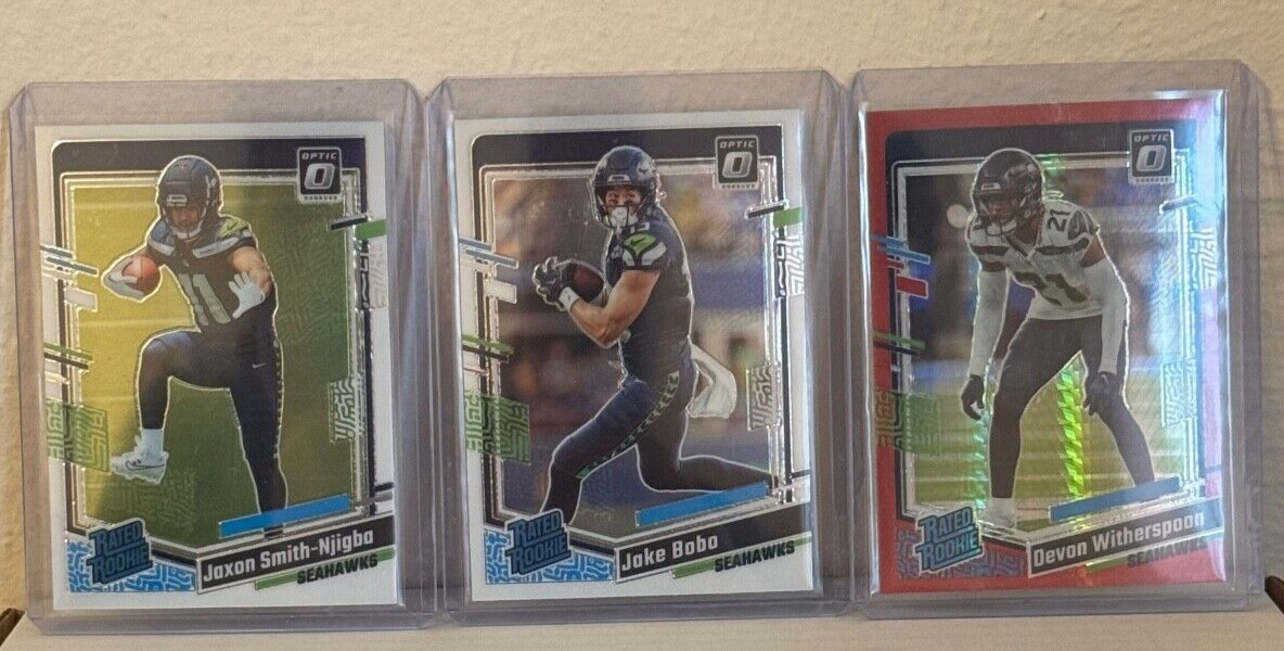 2023 Panini Donruss Optic Devon Witherspoon Red Hyper Prizm Rated Rookie #292