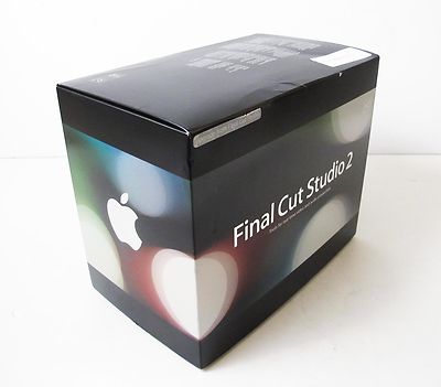 Apple Final Cut Studio 2 HD Upgrade MA888Z/A Final Cut Pro 6
