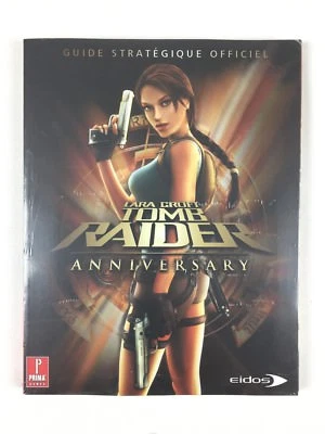 PLAYSTATION Lara Croft Tomb Raider Anniversary Offizieller Guide Neu PS2