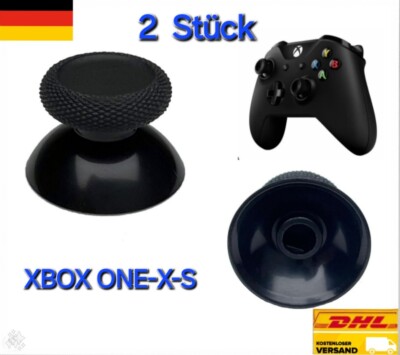XBOX ONE X S ThumbStick Joystick Caps Controller Schwarz 3D AnalogErsatzstick 2X