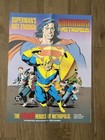GUARDIANS OF METROPOLIS & METROPOLIS S.C.G. PROMO POSTER 17" X 22" DC COMICS 94