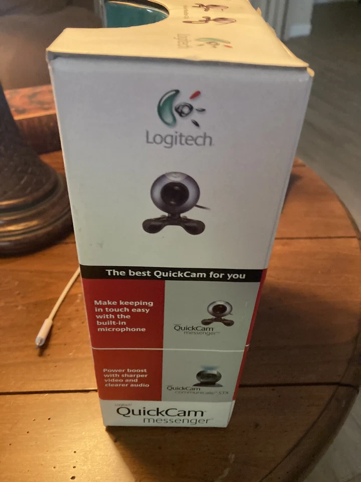NOS Logitech Webcam QuickCam Messenger "#1 selling  in the World” - Image 3 of 4