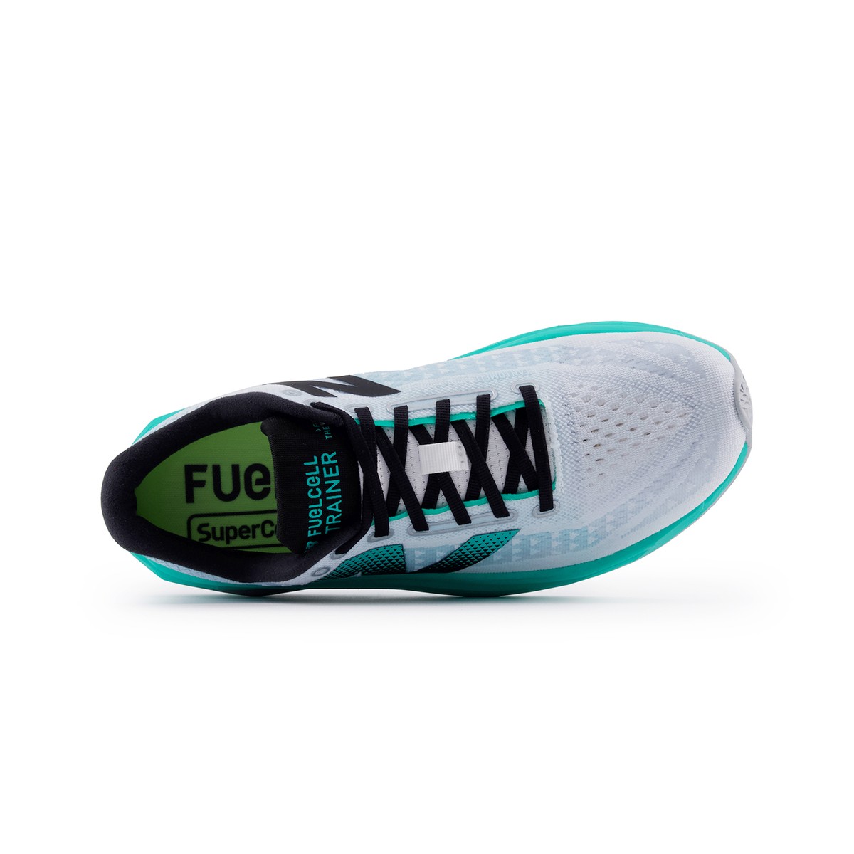 New Balance FuelCell SuperComp Trainer v3 Jade MRCXLW4 Men\'s Sz 11 2E EXTRA WIDE Cut in half: New Balance FuelCell SuperComp Trainer v3  main image 4