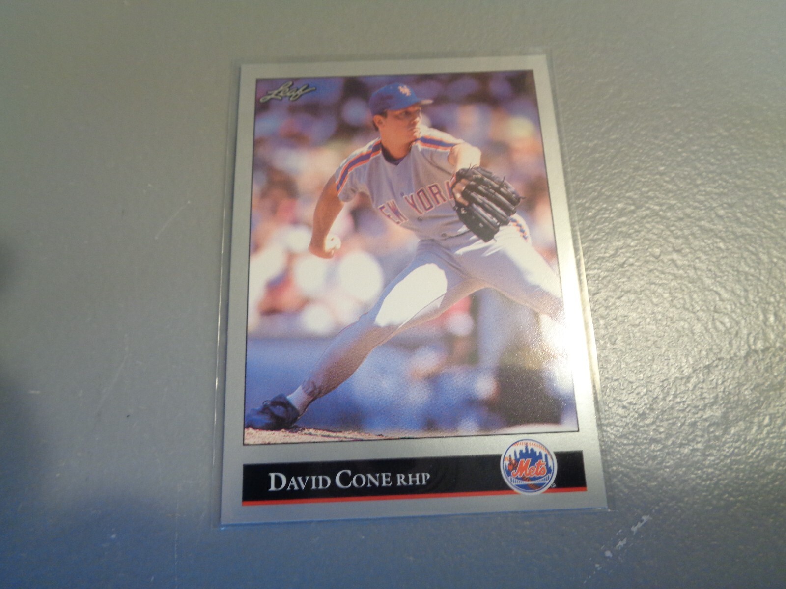 1992 Leaf #92 David Cone New York Mets