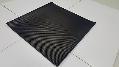 Rib  Self-Adhesive Rubber Safety Mat 12 in. x 12 in. 