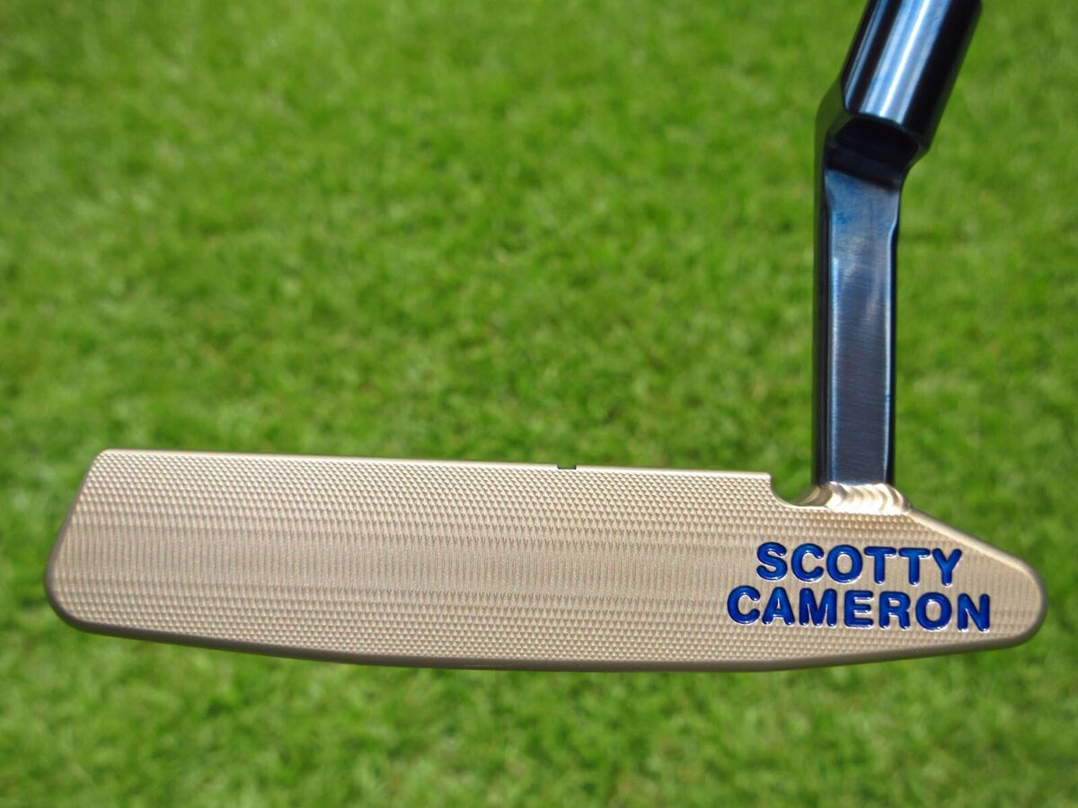 Scotty Cameron Tour Only SSS TWO-TONE Bronze & Blue TOUR RAT Scotty Cameron Tour Only SSS TWO-TONE Bronze & Blue TOUR RAT