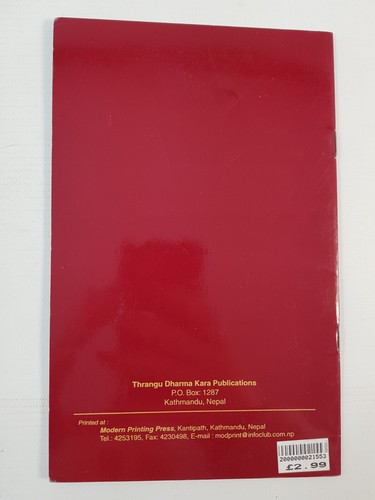 A Guide to the Ngondro Refuge Practise Khenchen Thrangu Rinpoche 1993 Paperback - Imagen 2 de 6